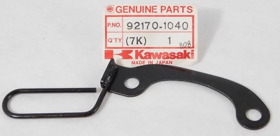 1 NOS Genuine 1988-90 KAWASAKI ZX750 NINJA Cable Guide Clamp OEM