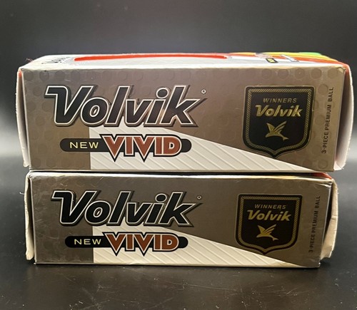 Volvik Vivid Matte Finish Golf Balls (2 Sleeve) Matte Pink New For 2018 - Picture 6 of 6