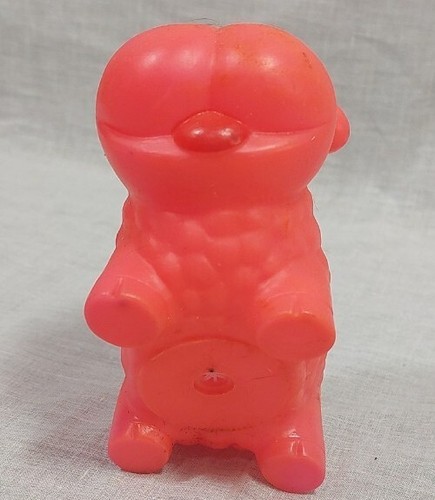 Vtg Rubber Red Dog Squeeze Squeak Toy 1970s 1980s. - Picture 6 of 8