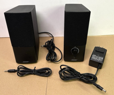 Bose Companion 2 Series III Multimedia Speakers for PC w/ 3.5mm AUX  PC Input