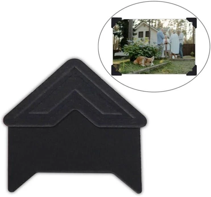 Esquinas de montaje de fotos/imágenes sin ácido de 120 piezas para álbum de recortes hágalo usted mismo Foto 3 de 4