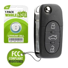 Replacement For A4 A6 A8 Quattro S4 S6 S8 TT Transmitter Remote Alarm Key Fob