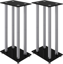 Speaker Stands 2 pcs, Speaker Floor Stand for Home, Bookshelf Speaker for Studio
