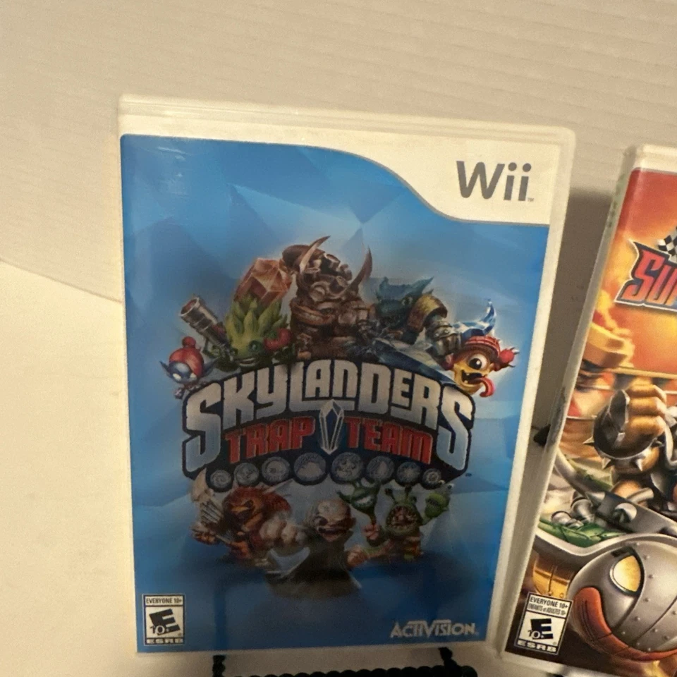 Lote de jogos para Wii -2. Skylanders Superchargers Racing & Skylanders Trap Team - Imagem 2 de 4