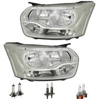 Scheinwerfer Set Links & Rechts FüR H7/H15/H1 Ford Transit Bus Inkl.