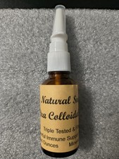 Natural Source Colloidal Silver 1000 PPM Liquid 2oz Nasal Spray free ship 