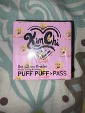 KIMCHI CHIC Puff Puff Pass Set & Bake Setting Powder - Ivander - FULL SIZE - NEW