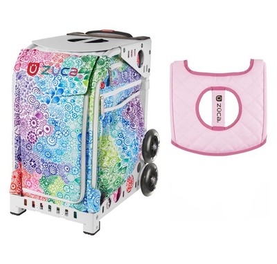Zuca Explosion bag with Seat Cover (White Frame)