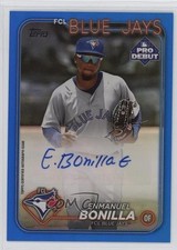 2024 Topps Pro Debut Blue Foil Auto 112/150 Enmanuel Bonilla #PD-122 Auto 2y0