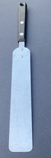 Ekco Forge Stainless Spreader Spatula 12 Inch Long Black Handle USA