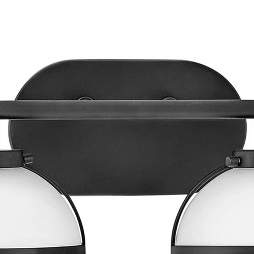 Hinkley Hollis 9 1/4" High Black 2-Light LED Wall Sconce - Picture 5 of 7