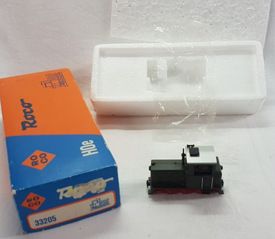  Roco 33205 Feldbahn Grubenbahn Diesellok Schmalspur  Lorenbahn H0e Grün OVP