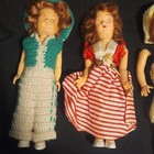 Vintage Girl Doll Lot, Plastic, porcelain, and wooden dolls. Probably Haunted — photo 5