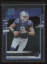 Jacob Eason 2020 Panini Chronicles #RR-JE Clearly Donruss Rated Rookies