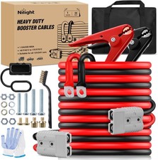 Nilight 1 Gauge 30 Feet Heavy Duty Jumper Cables 900 Amp Booster Battery Cables Nilight 1 Gauge 30 Feet Heavy Duty Jumper Cables 900 Amp Booster Battery Cables