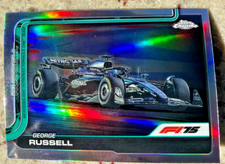 2025 Topps Chrome F1 George Russell refractor #79