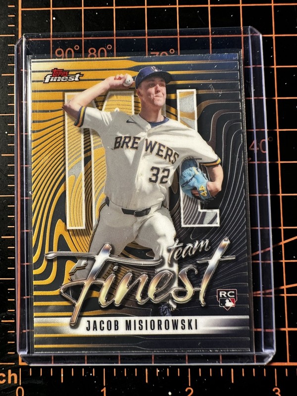 2026 Topps Finest Jacob Misiorowski Team Finest 