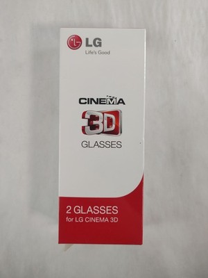 New LG AG-F310 3D Cinema Glasses (2 IN BOX)