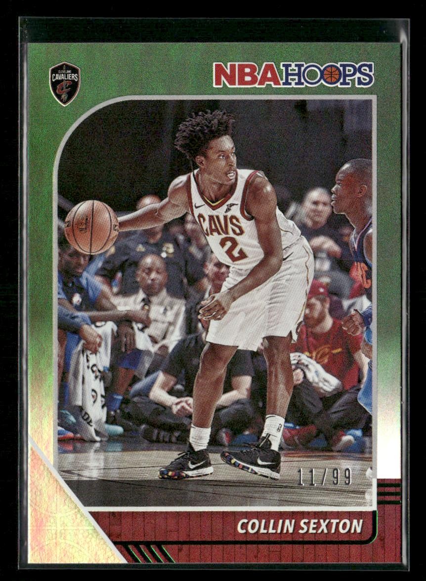 2019-20 Hoops #38 Collin Sexton Green #/99