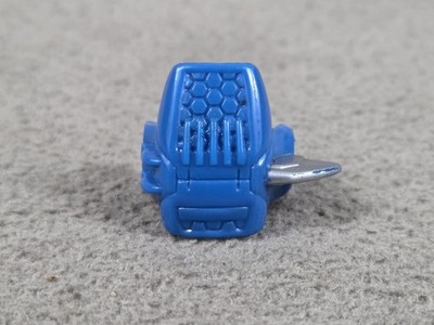 TMNT Muta Force Andro Skeleton Leonardo Blue LEFT KNEE PAD Shin Armor (PART)