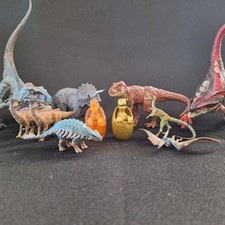 Lot of Jurassic Park Figures Hasbro JP3 Mattel Giant Captivs Raptor Trex Compy