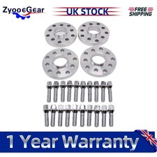 For VW 2 Pair 15 & 20mm 5x112/5X100 Hubcentric Wheel Spacers,57.1 bore, 20 Bolts