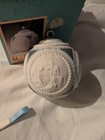 1988 Lladro Annual Porcelain Christmas Ball Ornament w/ Box Blue White Decor  — photo 2