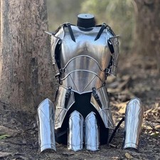 Medieval Full Body Steel Armor Set Handmade Knight Suit LARP Cosplay Costume