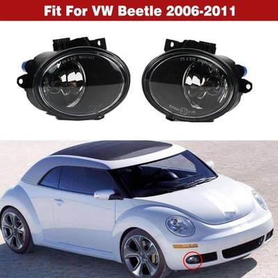 Pair Front Fog Driving Light Lamp For VW Beetle 2006 2007 2008 2009 2010 2011