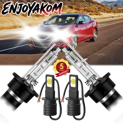 LED Headlight Kit Fog Lights Bulb High/Low Beam HID For Nissan Maxima 2004-2006