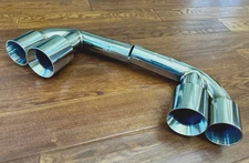 Beluga Racing Exhaust Muffler Bypass for Porsche Carrera 99-05 911 996 C2 C4 GT3