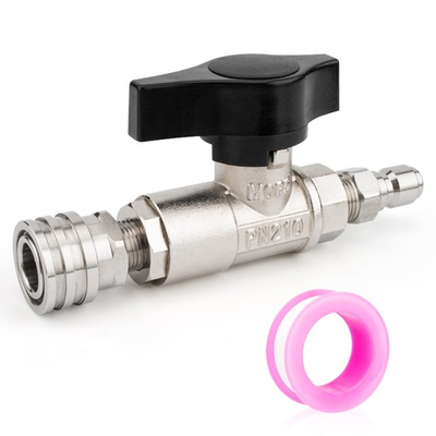 #ad DN10 Ball Valve Pressure Washer Shut Off Valve 3 8quot; Quick Connect for Power ... $53.18