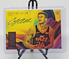 Grayson Allen 2018-19 Panini Court Kings #FP-GAL Fresh Paint Autographs #/99