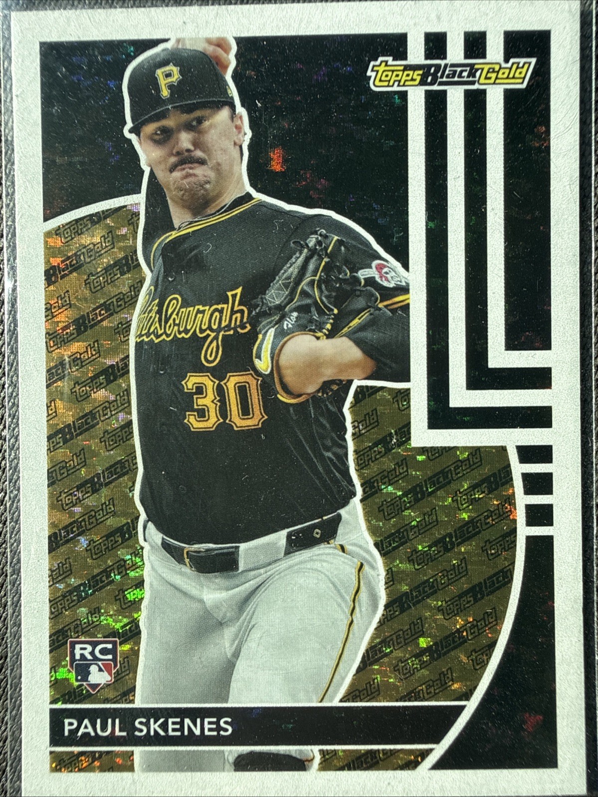 2024 Topps Update Series - Topps Black Gold Paul Skenes #BG-17 (RC) Pittsburgh