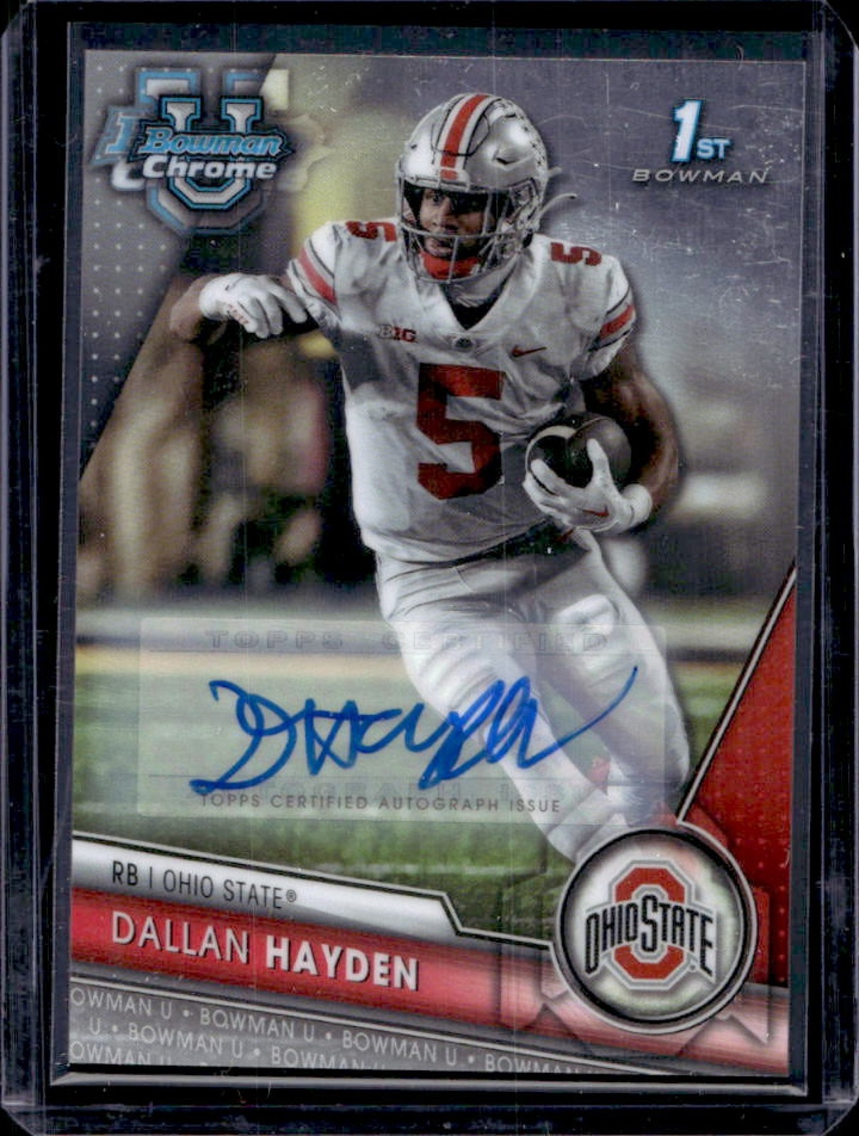 2023 Bowman U Chrome Dallan Hayden Prospect Auto #134 Buckeyes