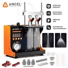 ANCEL JC200 Fuel Injector Cleaner Tester Ultrasonic Cleaner Machine Test Tool