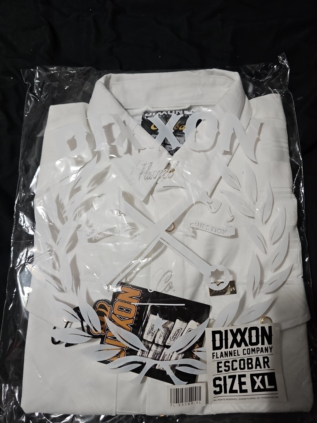 Dixxon Escobar Flannel XL Limited Edition Sold Out Rare