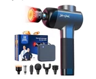 BOB AND BRAD X6 Ultra Massage Gun with Heat and Red Light, Metal Head