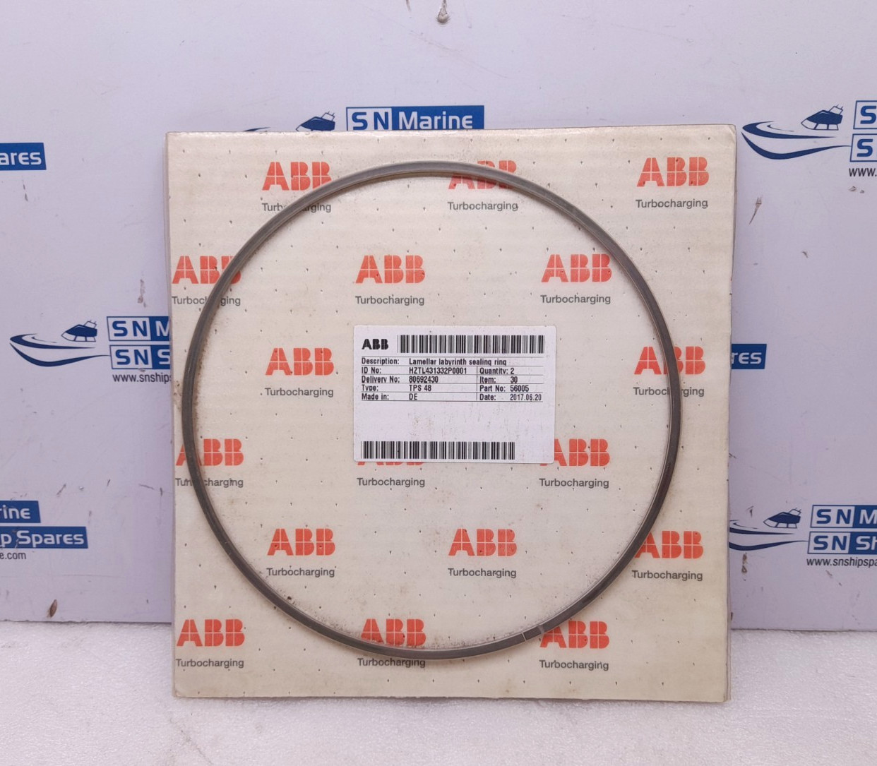 ABB Turbo Charging 56004 Lamellar Labyrinth Sealing Ring