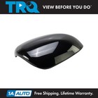 TRQ Exterior Mirror Cap Cover Black RH Passenger Side for 10-15 Toyota Prius