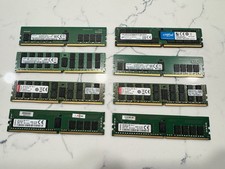 LOT OF 6 16GB DDR4-2666 | 2133P RDIMM ECC PC4-21300 Server Memory *Assorted