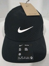 Nike Dri-Fit ADV Club Cap Unstructured Tennis Black/White Sz M/L NEW FB5598-010