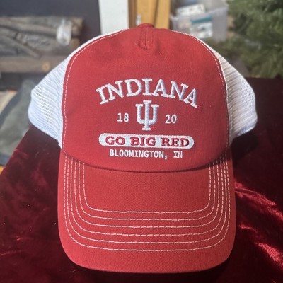Indiana University Hat Captivating Headwear Osfm  SnapBack New