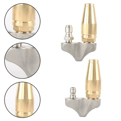 #ad For Turbo Sewer Drain Cleaning Nozzle for Pressure Washer Metal Spray Head $51.55