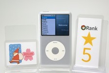 Apple iPod Classic 7th Gen A1238 Silver 256GB SSD Mod New 2000mAh Battery