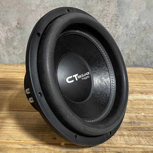 Used CT Sounds TROPO-12-D2 650 Watts RMS 12 Inch Car Subwoofer - Dual 2 Ohm