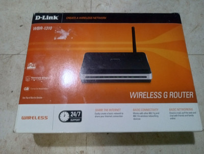 D-Link Wireless G Router WBR-1310 Internet Network 4 Ports