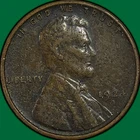 1924-D Lincoln Wheat Cent Extremely Fine XF Coin, Corrosion #35055