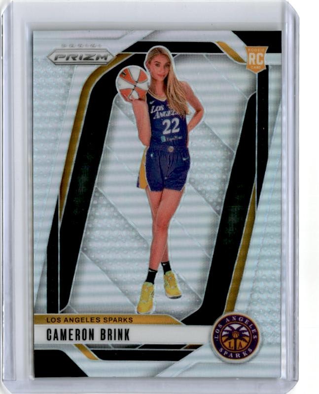 2024 Panini Prizm WNBA #143 Cameron Brink Silver Prizm RC Sparks Rookie