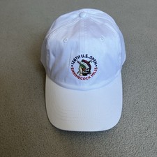Peter Millar Hat Cap White Nwt Sport Embroidered Strapback 126th Us Open